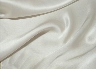 China Eco Plain Silk Fabric Weave , White Silk Material For Printing / Dyeing for sale