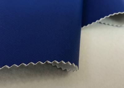 China PVC Blue Premium Artificial Leather Fabric Apply To Seat / Chair / Sofa for sale