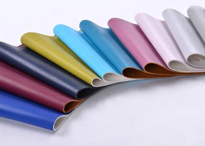 China Durable PU Suede Leather Fabric 1.2 Mm Multicolor Apply To Bags And Shoes for sale