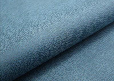 China Water Resistant Faux Suede Upholstery Fabric 320 Gsm With 95 Polyester 5 Pu for sale