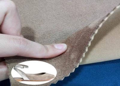 China Smooth Artificial Leather Fabric 1.7 Mm , Eva Synthetic Suede Material Anti Mildew for sale