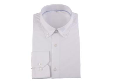 China Custom Formal White Polo Mens Cotton T Shirts Long Sleeve Style For Autumn Season for sale