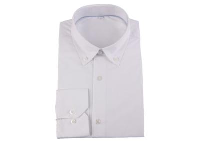 China Custom Long Sleeve Mens Cotton T Shirts Formal White Dress Shirts for sale