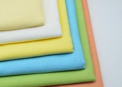 China plain dyed soft woven solid color french 100% pure linen fabric for clothes for sale