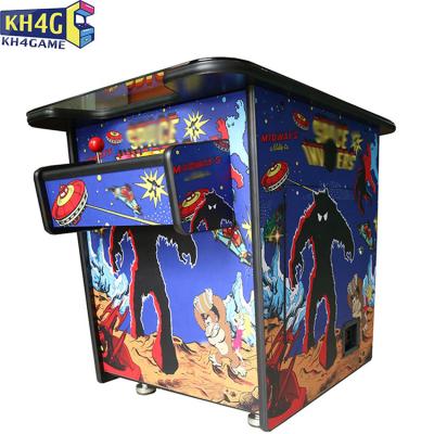 China MDF+Tempered Glass Customized 21.5 Inch Coin Operated Cocktail Video Arcade Games Game Table Arcade Machine for sale