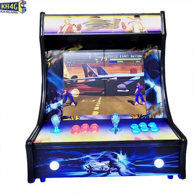 China MDF+Tempered games street fighter bartop 3D WIFI glass coin operated video games arcade machines 4018 version for sale