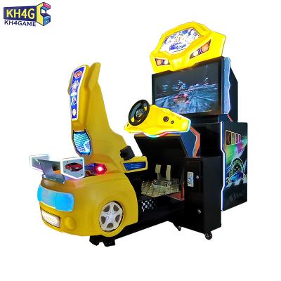 China Raspberry pi Custom Graphic Yellow Dynamic Hd Logo Car Game Machine Gaming Chair Racing Simulator Custom Gaming Monitor for sale