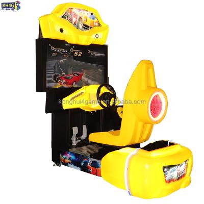 China Iron+Plastic Popular Product Racing Track 42 Inch Monitor Real Car Simulator Game Machine Racing Gaming Chair for sale