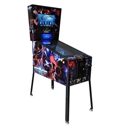 China MDF+Tempered Glass Fine Quality 863 Mall Virtual Machine Black Arcade Electronic Pinball Kits for sale