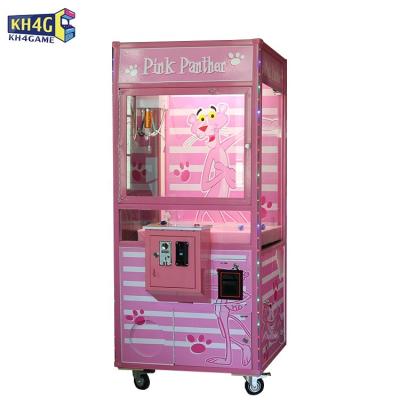 China ITL BV20 MDF+Tempered Glass Coin Operated Games Holding Professional Indoor Push Toy Lovely Mini Crane Claw Machine For Game Center for sale