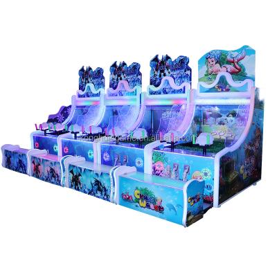 China Hot Selling MDF+IRON 2 Player Kids Invent Arcade Video Simulator Arcade Water Shooting Game Machine for sale