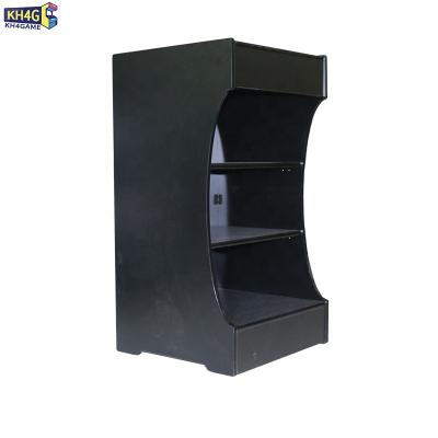 China MDF+Tempered glass hot sale display stand bartop wooden arcade games stand up cabinet for sale