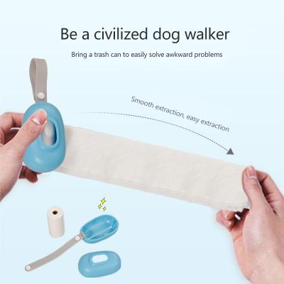 China Sustainable Silicone Eco Friendly Pet Supplies Dog Poop Waste Bag Dispenser Pet Waste Waste Bags for sale