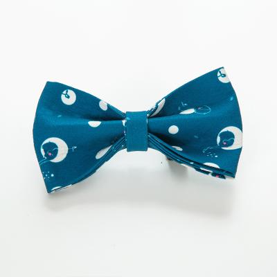 China Cute Pet Cat Bow Ties Dog Accessories Bowtie Collar Dog Bow Tie Luxury Printing New Fashion Wholesale Viable for sale