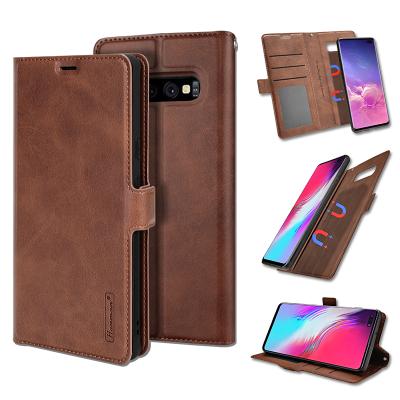 China Luxury Shockproof Hanman Flip Wallet iPhone Case Cover PU Leather For Samsung Galaxy S10 plus iphone 7 8 11 pro max for sale