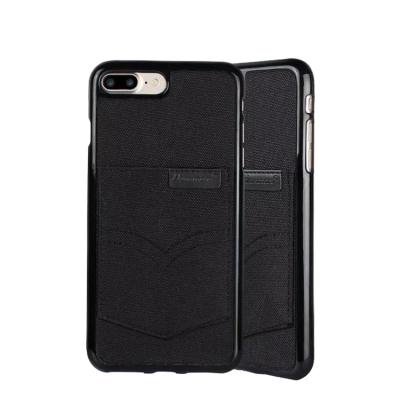 China High Quality Shockproof Manufacturing Mobile Phone Accessories Denim TPU Back Case For iPhone 7 8 Plus Shockproof for sale