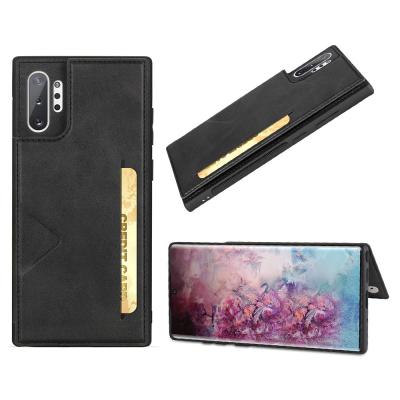 China Fashion Luxury Gorgeous Cell Phone PU Card Holder Cover Leather Case For Samsung Galaxy S10 Note 9 10 20+ for sale