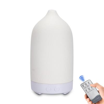 China Home Appliance Stylish White Advanced Ceramic Humidifier Creative Gift Diffuser 100ml MA Car Aro Ultrasonic Essential Oil Diffuser for sale