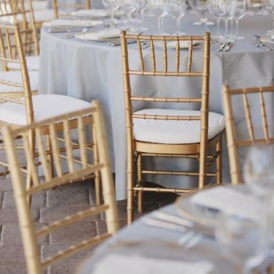 China Modern Manufacture Popular Outdoor Hotel Stacking Plastic Banquet Wedding Chiavari Chair for sale