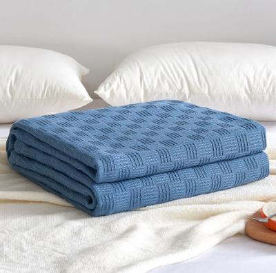 China New Design Japan Style Cotton Plain Travel Anti-pilling Muslin Towel Home Blanket for sale