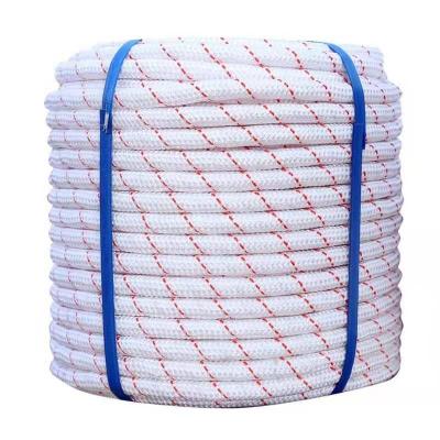 China Widely used and heavy duty for carrying increase outdoor climbing equipment nylon braided rope high strength climbing rope accessories for sale