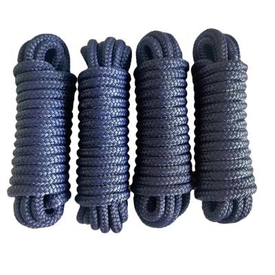 China Durable High Quality Double Braided Rope PP Nylon PE Packing Rope for sale