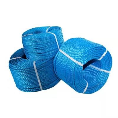 China High abrasion resistance Chinese factory produces wear resistant bundling rope pp danline twisted rope for sale