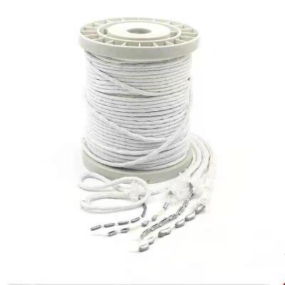 China Abrasion Resistant 100g Custom Lead Rope In Fine Rope DIY Process Lead Curtain Quality for sale