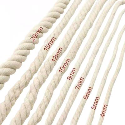 China Natural Environmental Customized Degradation Direct Selling Cotton Rope For DIY for sale