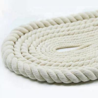 China Eco-Friendly Manufacturers Wholesale Natural Materials Cotton Rope DIY With Woven Cotton Rope for sale