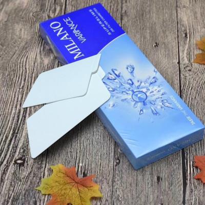 China Absorb Aromatherapy Scent Card Wholesale Peppermint Flavor Card Plants Paper Menthol Absorbent Cards for sale