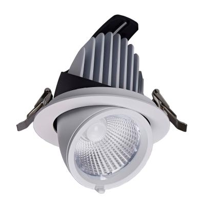 China Rotatable Hotel 360 Degree 10w Led Downlight Lights 330degree Downlight Gimbal 35W for sale