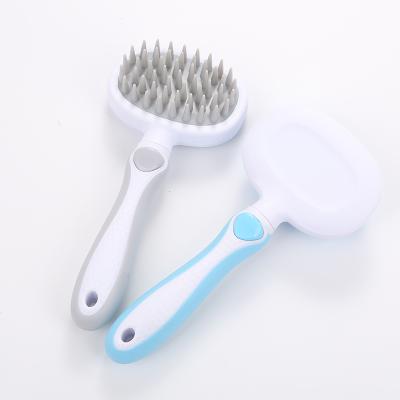 China Factory Direct Sale Pet Massage Bath Brush Viable Pet Supplies Fold Open Knit Comb for sale