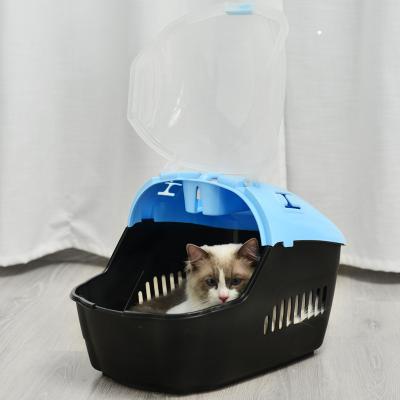 China Wholesale Custom Breathable Outdoor Portable Airline Pet Cage Durable Pet Carrier Travel for sale