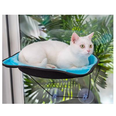 China Best Selling Cat Hammock Breathable Sun Cat Hammock Bed Pet Suction Cup Window Cat Around Soft Pet Bed for sale