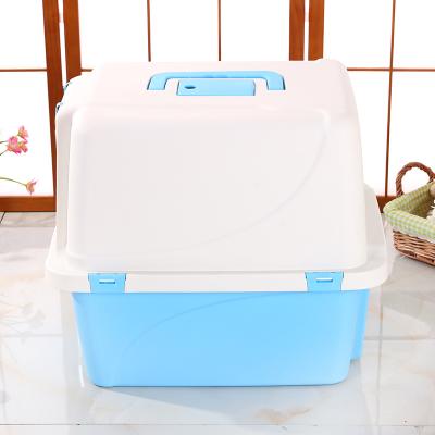 China Viable Bench Cat Litter Box Furniture Closed Cat Litter Box Fence Furniture Storage for sale