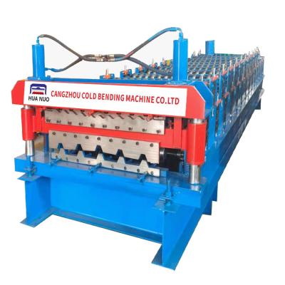 Cina Roofing Sheet Double Layer Roll Forming Machine 5 Tons Weight 380 Voltage For Wall Panel in vendita