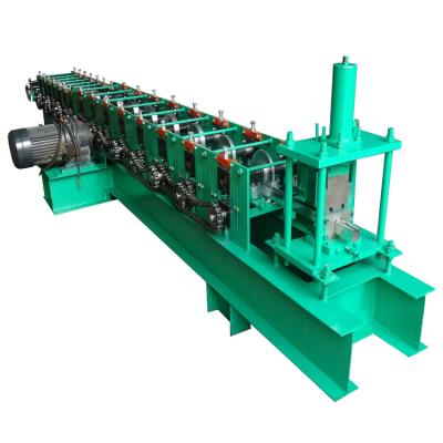 Cina Steel Frame CZ Purlin Roll Forming Machine 4T Fully Automatic Cold Rolling Line Decking in vendita