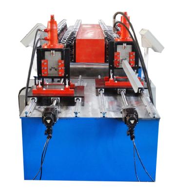 China Omega profile roll forming machine C U purlin channel truss furring cold forming machine en venta