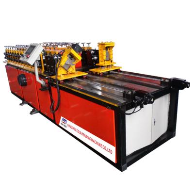 Китай Stud Track Light Steel Keel Roll Forming Machine 380v Colored Glaze Steel Sheets продается