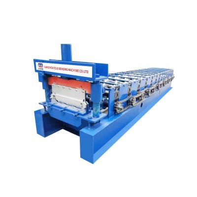 Cina HUA NUO CE/ISO Certified Metal Roof Roll Forming Machine For Manufacturing Plant, Construction Works in vendita