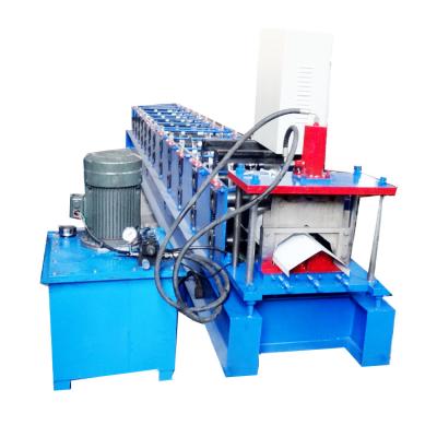 Cina Metal Crest Tile /aluminum roof tile ridge roll flashing making forming machine in vendita