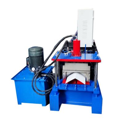 中国 Color Steel Metal Roof Roll Forming Machine Fully Automatic For Ridge Tile Cold Roll 販売のため