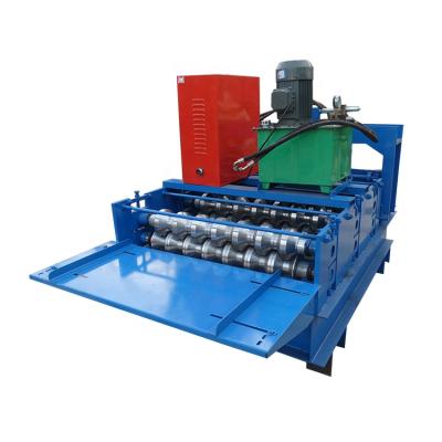 China Automatic hydraulic curved roll forming machine for metal roof machinery Te koop