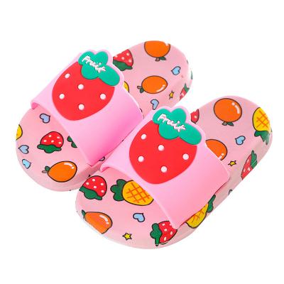 China Princess Cute Girls Slippers Anti-Slip Fashion Indoor Qiyue Cat Zhejiang Other Soft Single Boys Cartoon Children's Slippers Summer for sale