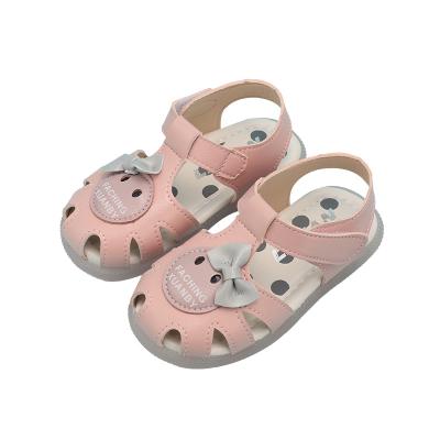 China Other Casual Boutique Girls Sandals 2021 Wholesale Cheap Custom Strap Pink.purple Qiyue Cat Outdoor Button Ankle Strap Summer Sandal Flats for sale