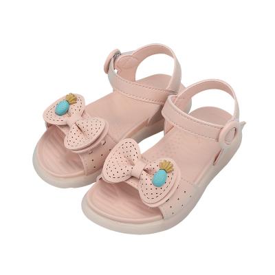 China Other Latest Models Cheap Wholesale Flat Summer Sandals Girls Shoes for sale