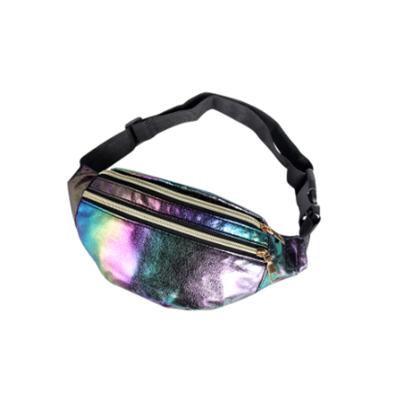 China Cute Waist Bag Phone Pouch Girls Waist Bag Bum Bag Laser Belt Holographic Fanny Pack Water Proof Women Designer for sale