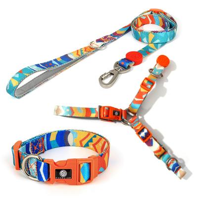 China Pet Accessories OEM&ODM Padded Durable Adjustable Pet Gear Dog Leash Set For Big And Small Pet for sale