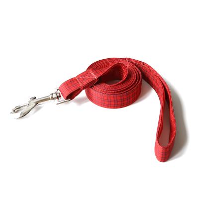 China Wholesale Pet Products DETACHED Leashes Puppy Dog Colored Sublimation Nylon Dog Leash for sale